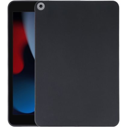Mobigear Basics Dünne iPad 7 (2019) Hülle Flexibles TPU Backcover - Schwarz