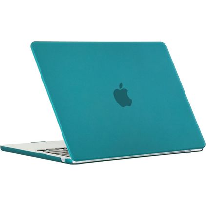 Mobigear Matte MacBook Air 13 Zoll (2022-2026) Hardcase Hülle MacBook Case - Dark Green - Model A2681 / A3113 / A3240 / A3449
