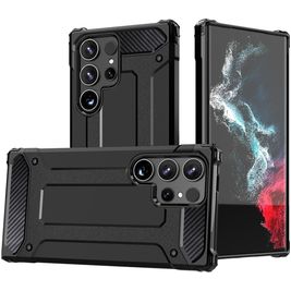 Mobigear Outdoor Samsung Galaxy S24 Ultra Hülle Hardcase Backcover Stoßfest - Schwarz