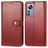 Mobigear Snap Button Xiaomi 12 Pro Hülle Klapphülle Geldbörse - Rot