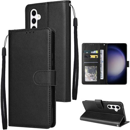 Mobigear Wallet Samsung Galaxy S26 Hülle Klapphülle Geldbörse - Schwarz