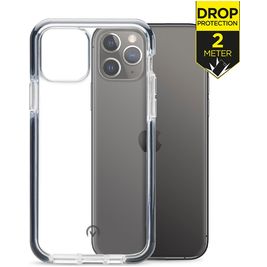 Mobilize Shatterproof iPhone 11 Pro Max Hülle Hardcase Backcover Stoßfest - Transparent / Schwarz