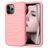 Mobigear Wave iPhone 12 Pro Max Hülle Hardcase Backcover Stoßfest - Pink