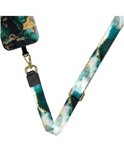 MIO Lanyard Universal-Handykette einstellbar - Green Marble