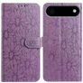 Mobigear Flowers iPhone Air Hülle Klapphülle Geldbörse - Lila