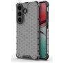 Mobigear Honeycomb Samsung Galaxy S26 Hülle Hardcase Backcover Stoßfest - Schwarz