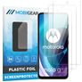 Mobigear Motorola Moto G71 5G Displayschutz Schutzfolie - Hüllenfreundlich (3er Pack)
