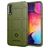 Mobigear Rugged Shield Samsung Galaxy A50 Hülle Flexibles TPU Backcover Stoßfest - Grün