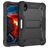 Mobigear ShieldStand iPad Mini 6 (2021) Hülle Kunststoff,Silikon Backcover + Stifthalter + Ständer - Schwarz