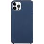 Mobigear Rubber Touch iPhone 15 Pro Max Silikon Hülle Backcover - Dunkelblau