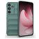 Mobigear Bumpy Samsung Galaxy S25 FE Hülle Flexibles TPU Backcover - Grün