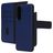 Mobiparts Samsung Galaxy A57 Hülle Echtleder 2in1 Klapphülle (herausnehmbar) Portemonnaie - Blau