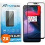 Mobigear Premium OnePlus 6 Panzerglas Gehärtetes Glas Displayschutz - Hüllenfreundlich - Schwarz (2er Pack)