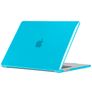 Mobigear Glossy MacBook Air 15 Zoll (2023-2026) Hardcase Hülle MacBook Case - Blau - Model A2941 / A3114 / A3241 / A3448