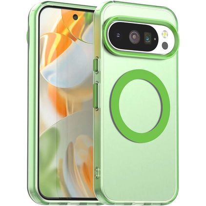 Mobigear Shockproof Google Pixel 10 MagSafe Hülle Hardcase Backcover - Grün