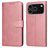 Mobigear Wallet iPhone 17 Pro Hülle Klapphülle Geldbörse - Roségold