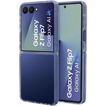 Mobiparts Hardcover Transparent Samsung Galaxy Z Flip 7 MagSafe Hardcase Backcover - Transparent