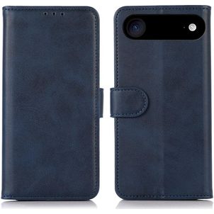 Mobigear Wallet iPhone Air Hülle Klapphülle Geldbörse - Blau