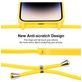 Mobigear Lanyard iPhone 14 Pro Max Silikon Handykette - Gelb