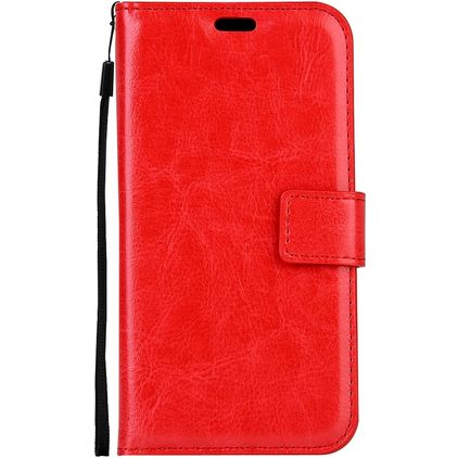 Mobigear Wallet Samsung Galaxy A5 (2017) Hülle Klapphülle Geldbörse - Rot