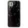 Mobigear Marble Huawei P40 Lite Hülle Flexibles TPU Backcover - Schwarz