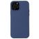 Mobigear Rubber Touch iPhone 13 Mini Silikon Hülle Backcover - Marineblau