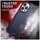 Mobigear Slim Armor iPhone 14 Pro Hülle Hardcase Backcover Stoßfest - Blau