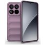 Mobigear Bumpy Xiaomi 15 Pro Hülle Flexibles TPU Backcover - Lila