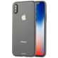 Mobigear Ultra Slim iPhone XS Hülle Hardcase Extra Dünn Backcover - Grau