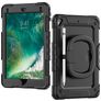 Mobilize Rotating Defender iPad 6 (2018) Hülle Kunststoff,Silikon Backcover + Schulterträger + Ständer - Schwarz