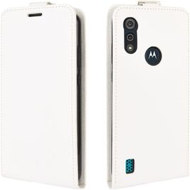 Mobigear Motorola Moto E6s (2020) Hülle Flipcase - Weiß