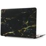 Mobigear Marble MacBook Pro 13 Zoll (2016-2023) Hardcase Hülle MacBook Case - Schwarz / Braun - Model A1706 / A1708 / A1989 / A2159 / A2289 / A2251 / A2338
