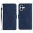 Mobigear Stitch iPhone 17 Hülle Klapphülle Geldbörse - Blau