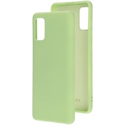 Mobiparts Samsung Galaxy A41 Silikon Hülle Backcover - Pistache Green