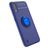 Mobigear Armor Ring Samsung Galaxy A01 Hülle Flexibles TPU Backcover Stoßfest mit Ringhalter - Blau