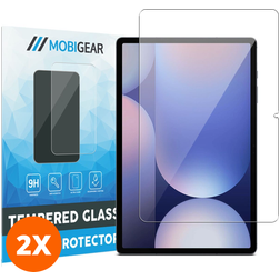 Mobigear Samsung Galaxy Tab S10 FE Panzerglas Gehärtetes Glas Displayschutz - Hüllenfreundlich (2er Pack)