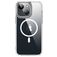 Valenta Trend iPhone 13 MagSafe Hülle Hardcase Backcover - Transparent / Weiß