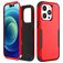 Mobigear Ultra Tough iPhone 15 Pro Max Hülle Hardcase Backcover Stoßfest - Rot