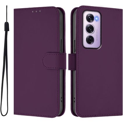 Mobigear Urban Wallet OPPO Reno 12 Pro Hülle Klapphülle Geldbörse - Lila
