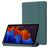 Mobigear Tri-Fold Gel Samsung Galaxy Tab S11 TPU / Kunstleder Klapphülle - Dunkelgrün