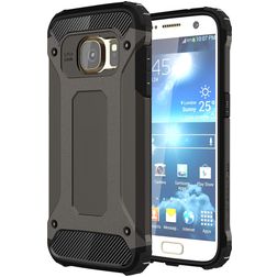 Mobigear Outdoor Samsung Galaxy S7 Hülle Hardcase Backcover Stoßfest - Schwarz