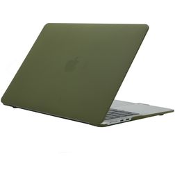 Mobigear Cream Matte MacBook Air 15 Zoll (2023-2026) Hardcase Hülle MacBook Case - Avocado - Model A2941 / A3114 / A3241 / A3448