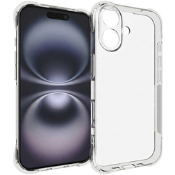 Mobigear Cushion Durchsichtig iPhone 17 Hülle Flexibles TPU Backcover - Transparent