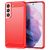 Mobigear Brushed Slim Samsung Galaxy S23 Plus Hülle Flexibles TPU Backcover - Rot