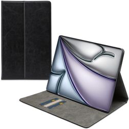Mobilize Premium Folio iPad Air 11 Zoll (2025) Hülle Klapphülle - Schwarz
