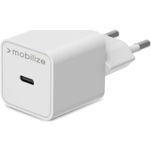 Mobilize Single USB-C Ladegerät Power Delivery 30W - Weiß