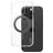 CARE by PanzerGlass Feature Case iPhone 16 Pro MagSafe Hülle Hardcase Backcover - Transparent / Schwarz
