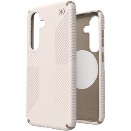 Speck Presidio2 Grip Magnet Samsung Galaxy S25 MagSafe Hülle Hardcase Backcover Stoßfest - Bleached Bone