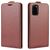 Mobigear Samsung Galaxy S20 FE Hülle Flipcase - Braun