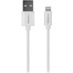 Mobilize USB-A auf Apple Lightning Kabel MFI 1 m - Weiß